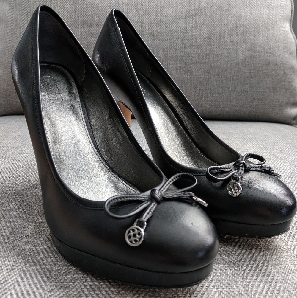 Size 10 Coach heels